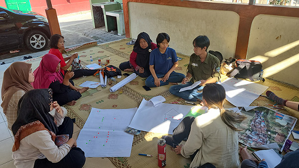 Mapping community demographics in Kampung Gowok, Sleman Regency, Yogyakarta province.