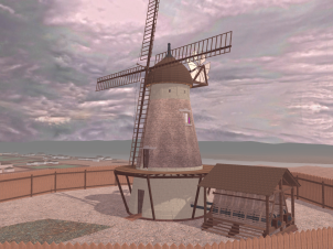 Virtual Reality Windmill Image