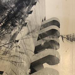 JD Story Stairs 1967 by David Knell (Fryer Library Manuscript Collections