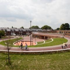 design for Dafne Schippers Bicycle Bridge, image: Joeoren Musch
