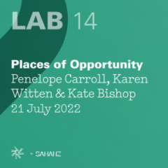 Places of opportunity: designing with and for young people 